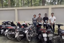 Đồng Nai: Bắt nhóm thiếu niên trộm hàng loạt xe máy