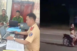 Đồng Nai: Xử phạt nam thanh niên buông hai tay khi điều khiển xe máy