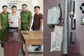 Cần Thơ: Bắt quả tang 2 đối tượng mua bán linh kiện vũ khí, pháo nổ qua mạng