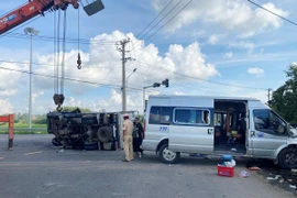 Gia Lai: Tai nạn liên hoàn trên Quốc lộ 1A khiến 6 người nhập viện