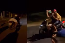 Xác minh nhóm thiếu niên chạy mô tô tốc độ cao tại Minh Thạnh