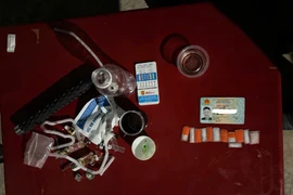 Gia Lai: Bắt 2 đối tượng tàng trữ,sử dụng trái phép chất ma túy ở quán cà phê