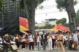 Thông báo phân luồng giao thông, phục vụ đại lễ A80