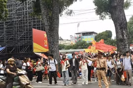 Thông báo phân luồng giao thông, phục vụ đại lễ A80