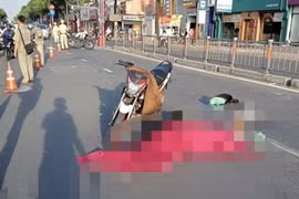 Tai nạn trên đường Quang Trung khiến người đi bộ tử vong