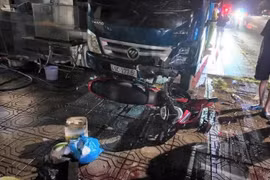 Xe máy tông xe tải, 2 thanh niên tử vong tại Lâm Đồng