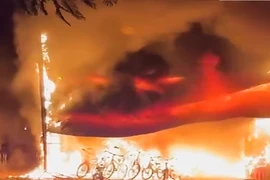 Điều tra nguyên nhân vụ cháy gây thiệt hại lớn tại xã Nhơn Hội