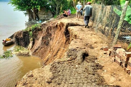 Trà Vinh: Cty Tâm Thủy được chỉ định thầu gói thi công bờ bao Cồn Hô 