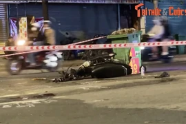 TPHCM: Xe máy né xe đạp, nam thanh niên 16 tuổi tử vong tại chỗ