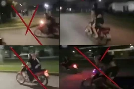 Đồng Nai xử lý nhóm thanh thiếu niên lạng lách, bốc đầu, đăng clip câu view