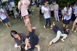 TP HCM: Công an xác minh video 2 nữ sinh ở Hiệp Bình đánh nhau
