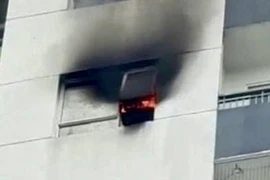 TP HCM: Cháy căn hộ tầng 12 chung cư Dream Home Palace