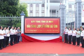 Cà Mau thành lập Bảo tàng Lịch sử Đảng bộ tỉnh 