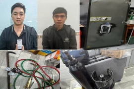 Hai đối tượng trộm cắp tại tiệm vàng Trảng Dài bị công an bắt giữ