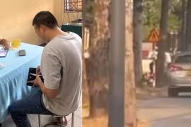 TP HCM: Ô tô chạy trên vỉa hè đường Bùi Văn Bình