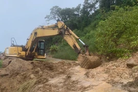 Lâm Đồng: Đèo Đại Ninh sạt lở nghiêm trọng, giao thông bị chia cắt tạm thời