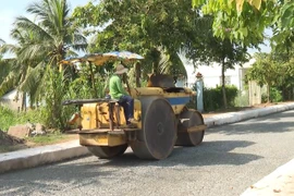 Bến Tre: Cty Hữu Thịnh trúng thầu thi công đường ĐA.05 xã An Ngãi Trung