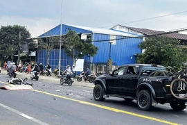 Va chạm xe máy với ô tô bán tải trên Quốc lộ 20, một người tử vong