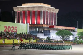 Tổng hợp luyện diễu binh, diễu hành A80 lần thứ 1 tại Quảng trường Ba Đình thành công tốt đẹp