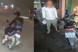 TP HCM: Xử phạt 9 triệu đồng hành vi lạng lách, đánh võng trên đường