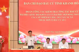 Khánh Hòa: Rà soát công tác bầu cử tại 4 xã Đơn vị bầu cử số 2