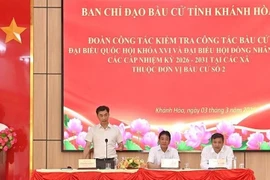 Khánh Hòa: Rà soát công tác bầu cử tại 4 xã Đơn vị bầu cử số 2