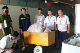 TP HCM: Phát hiện kho chứa khoảng 2 tấn thịt heo không bảo đảm vệ sinh