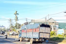 Gia Lai: Xe tải va chạm xe máy, hai vợ chồng tử vong tại chỗ