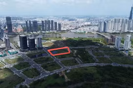 Cận cảnh lô đất tại Thủ Thiêm được TP HCM đề xuất xây tháp 99 tầng