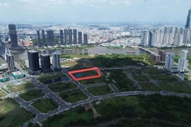 Cận cảnh lô đất tại Thủ Thiêm được TP HCM đề xuất xây tháp 99 tầng