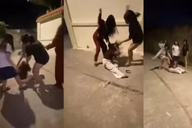 Xác minh clip nữ sinh bị vây quanh trong hẻm ở Hóc Môn