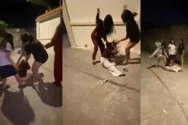 Xác minh clip nữ sinh bị vây quanh trong hẻm ở Hóc Môn