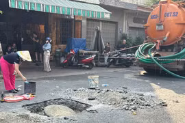 Tai nạn lao động xảy ra tại hố ga khu vực chợ Ngọc Hà