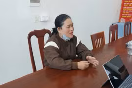 Công an làm việc với người phụ nữ lan tin sai về vụ “sập nhà lầu”