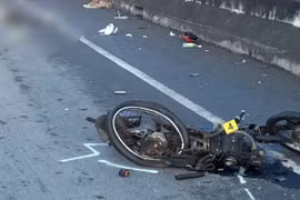 Phát hiện người đàn ông tử vong và xe máy biến dạng trên tuyến tránh Cai Lậy