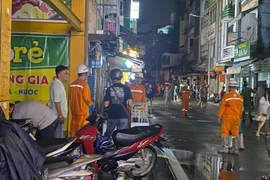 Nam thanh niên tử vong nghi do điện rò tại khu vực ngập ở trung tâm TPHCM