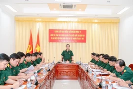 Kiểm tra thực tế công tác chuẩn bị bầu cử tại Bộ CHQS TP Cần Thơ