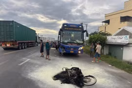 Gia Lai: Va chạm với xe khách, 2 người tử vong tại chỗ 