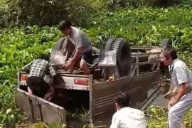 Tai nạn giao thông tại Vĩnh Long làm một tài xế xe tải tử vong