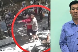 Bắt đối tượng hành hung cô gái tại quán cà phê ở TPHCM