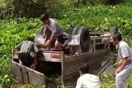 Tai nạn giao thông tại Vĩnh Long làm một tài xế xe tải tử vong