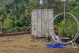 Lâm Đồng: Sập dây cẩu, thùng container rơi trúng tài xế, nạn nhân tử vong