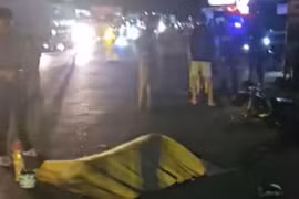 Vướng dây cáp đứt, nữ tài xế xe máy ngã tử vong trên Quốc lộ 14