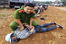 Truy đuổi 5km, công an Đồng Nai bắt hai kẻ trộm xe máy từ Lâm Đồng