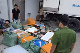 Thu giữ gần 29 tấn thực phẩm đông lạnh không rõ nguồn gốc