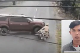 Tây Ninh: Triệu tập tài xế xe bán tải dùng biển số giả, tông xe công vụ 