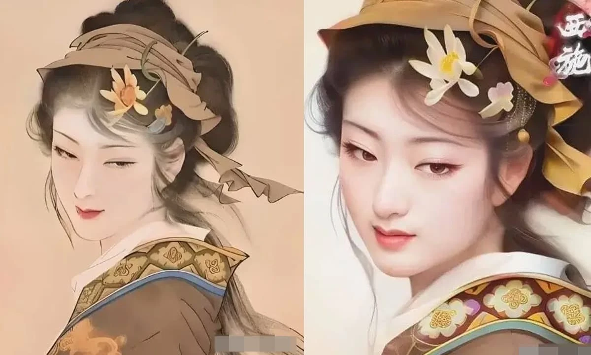 Nhan sắc Tây Thi do AI phục dựng gây tranh cãi dữ dội