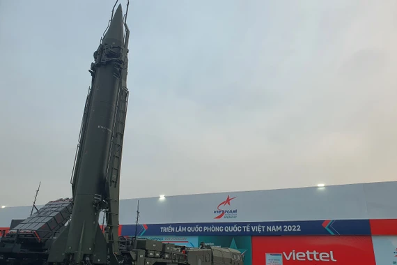 Lai lịch dàn tên lửa Scud trưng bày tại Triển lãm Quốc phòng 2022
