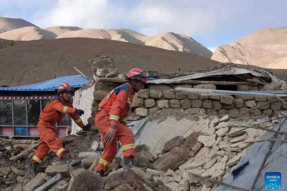 Toàn cảnh thảm họa động đất ở Tây Tạng, hơn 300 người thương vong