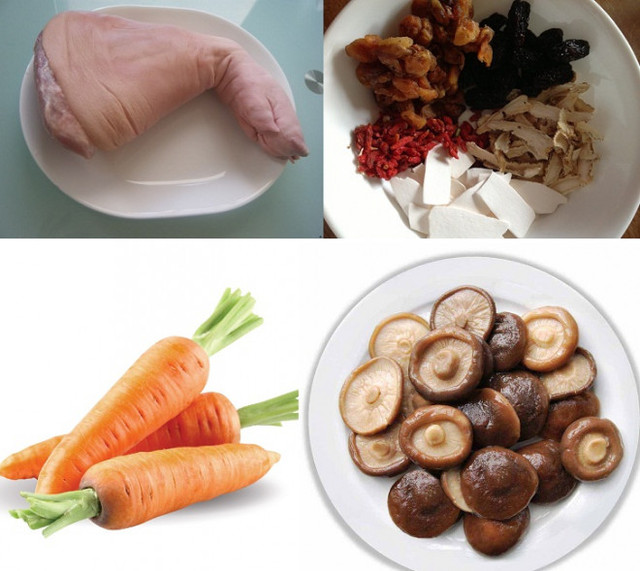 Canh chân giò hầm thuốc bắc cực tốt cho người dễ mắc cảm lạnh - Hình 2 Canh chan gio ham thuoc bac cuc tot cho nguoi de mac cam lanh-Hinh-2